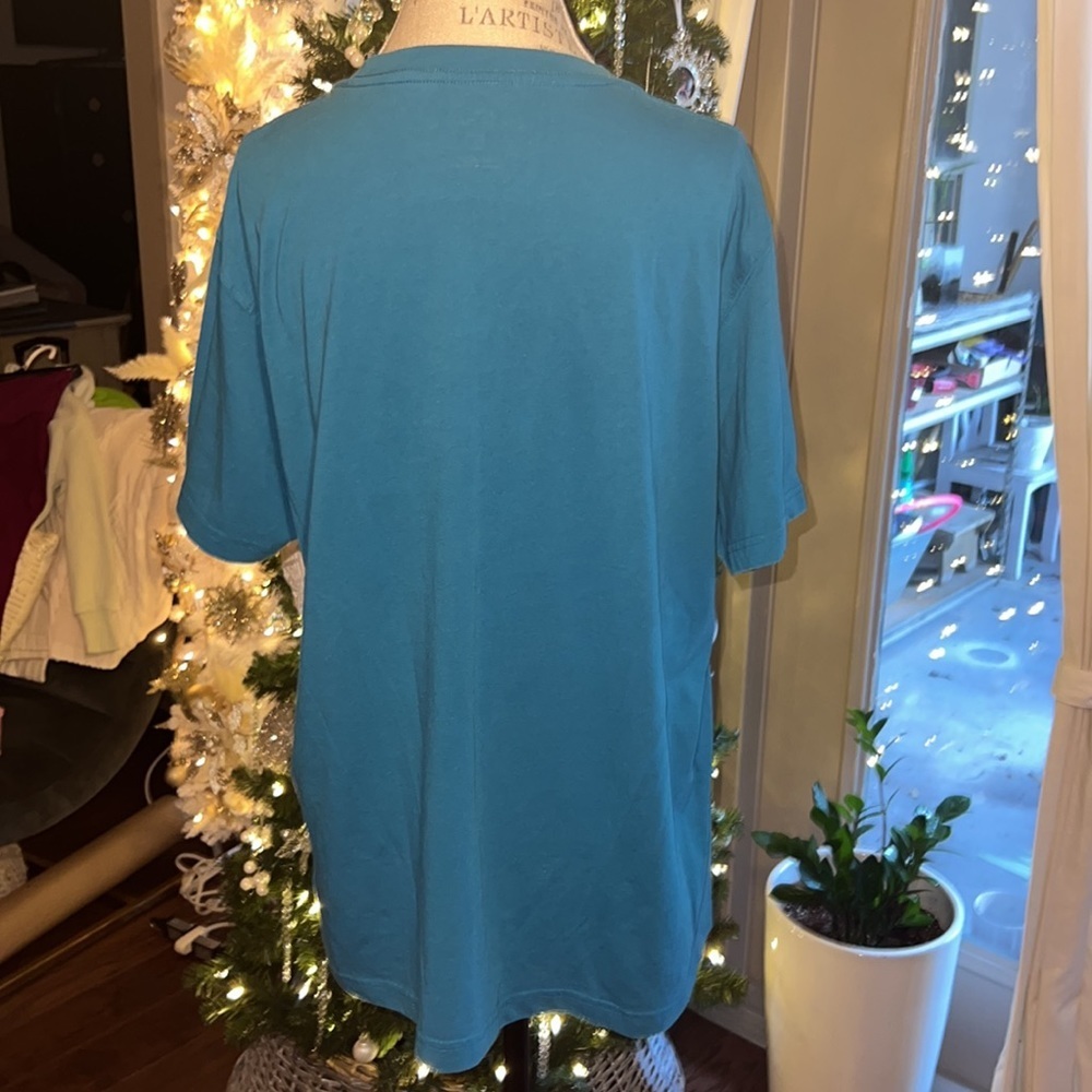 Eddie Bauer teal blue men’s shortsleeve tee shirt XL t-shirt​​ - Picture 7 of 10